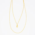 Eternal Flame 18K Gold Plated Waterproof Necklace