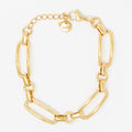 Rectangle Moment 18K Gold Plated Waterproof Bracelet