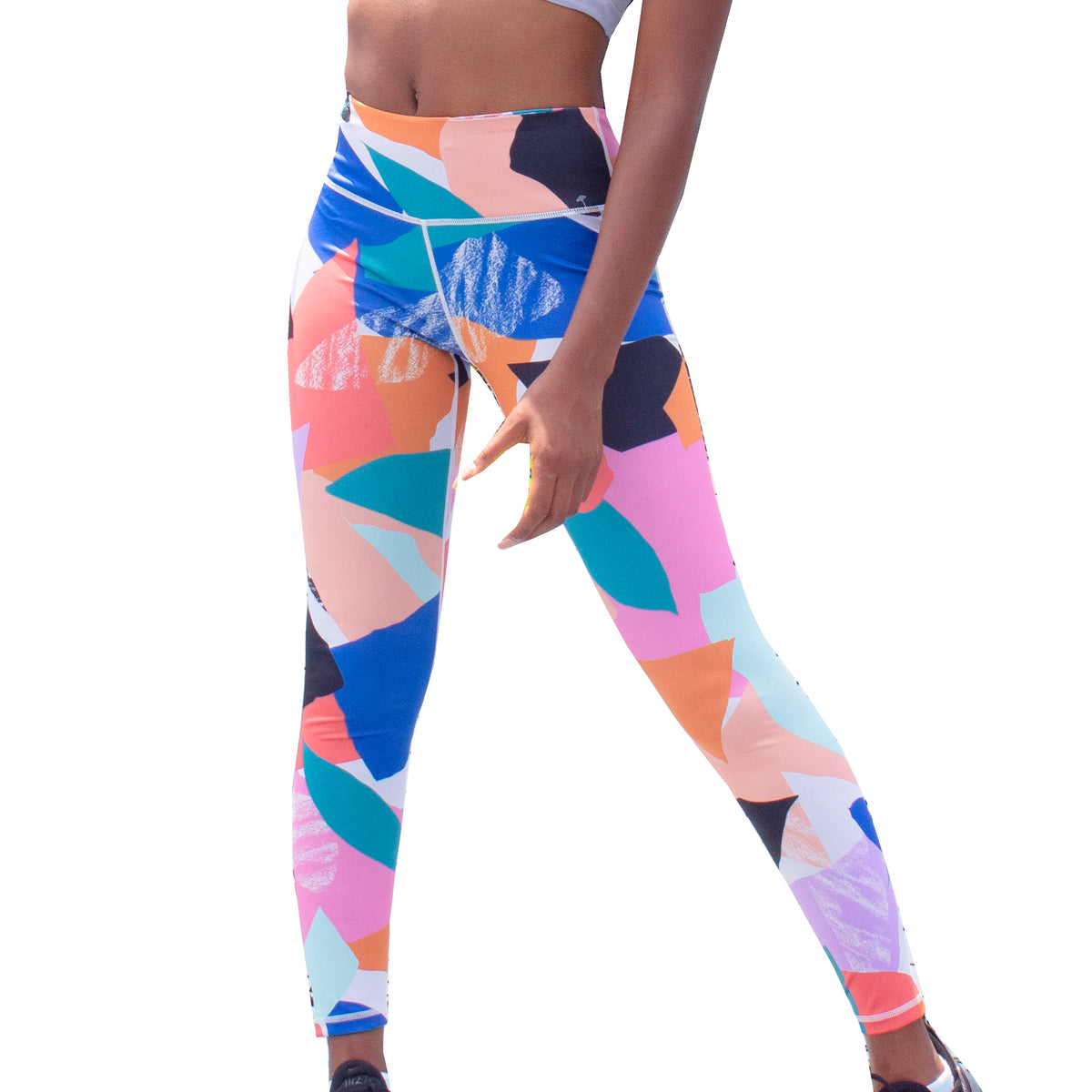 Shannon Patrick Patterned Workout Leggings | Runner Gal™