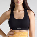 Runner Island® Basic Black Sports Bra