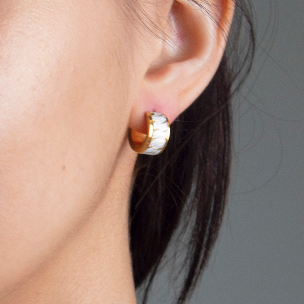 Hinged Waves Earrings