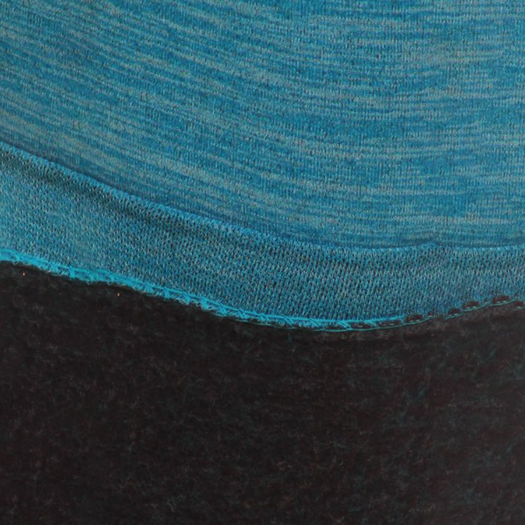 Teal Compression Fleece Lined Leggings | Runner Gal™
