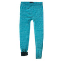 Teal Compression Fleece Lined Leggings | Runner Gal™